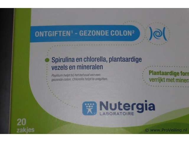 Nutergia ergypurcol - 2 doosjes á 20 zakjes - afbeelding 3 van  4