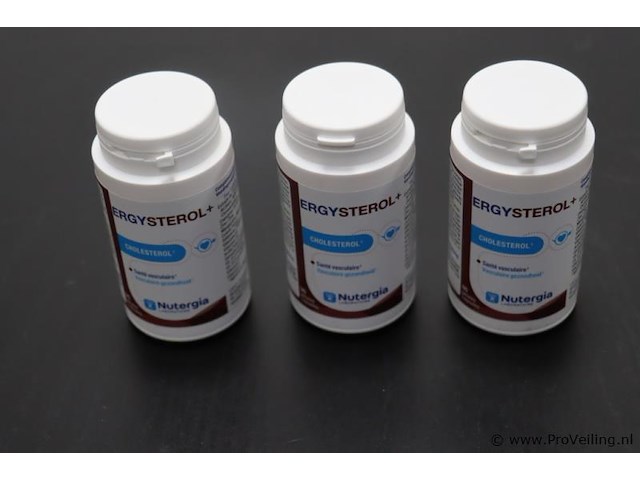 Nutergia ergysterol+ - 3 potten á 90 capsules - afbeelding 1 van  3