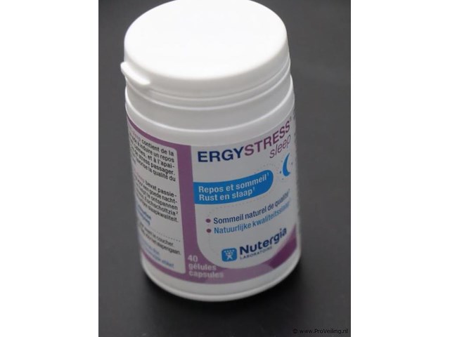 Nutergia ergystress sleep – 1 pot á 40 capsules - afbeelding 2 van  3