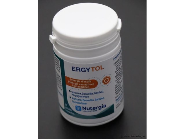 Nutergia ergytol - 1 pot á 30 capsules - afbeelding 1 van  3