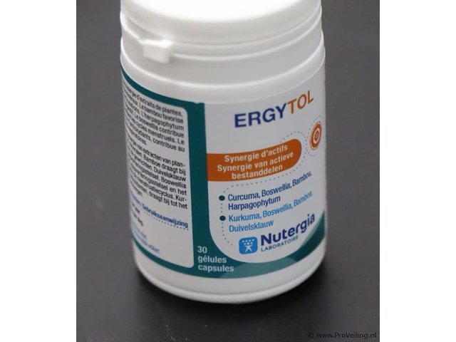 Nutergia ergytol - 1 pot á 30 capsules - afbeelding 2 van  3