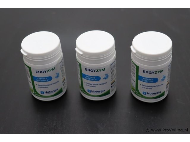 Nutergia ergyzym - 3 potten á 40 capsules - afbeelding 1 van  3