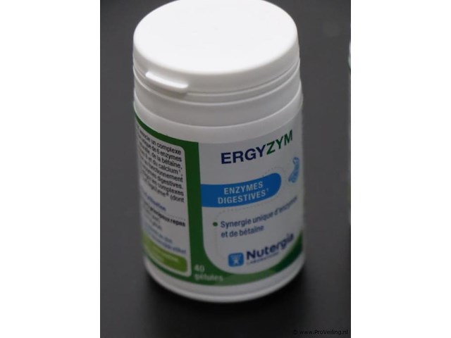 Nutergia ergyzym - 3 potten á 40 capsules - afbeelding 2 van  3