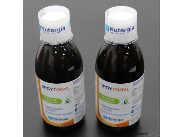 Nutergia voedingssupplement - 2 flessen á 250ml - afbeelding 1 van  3