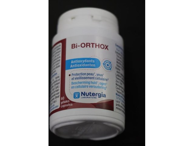 Nutergia voedingssupplement bi-orthox - 2 potten á 60 capsules - afbeelding 2 van  3