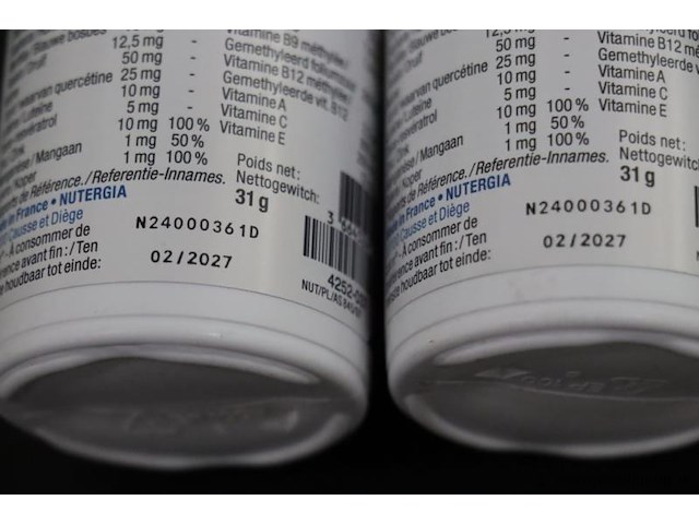 Nutergia voedingssupplement bi-orthox - 2 potten á 60 capsules - afbeelding 3 van  3
