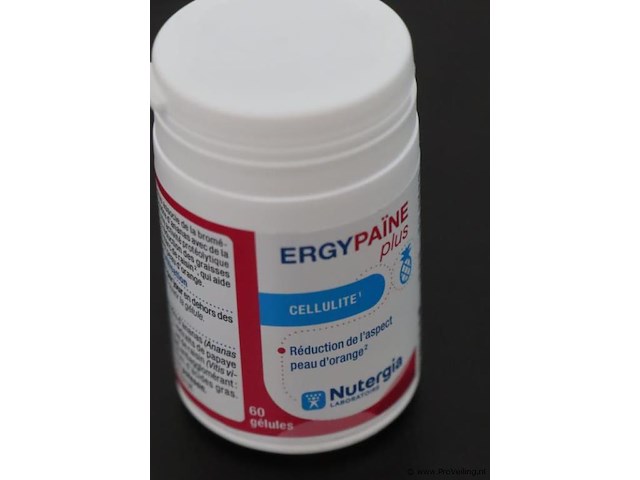 Nutergia voedingssupplement ergynatal & ergypaïne plus - 2 potten á 60 capsules - afbeelding 3 van  4