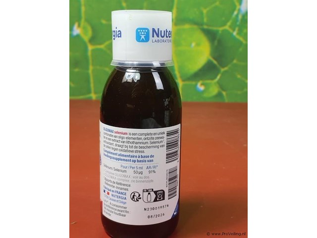 Nutgeria voedingssupplement, diverse soorten o.a. oligomax chrome, selenium & iode/jodium - afbeelding 12 van  13