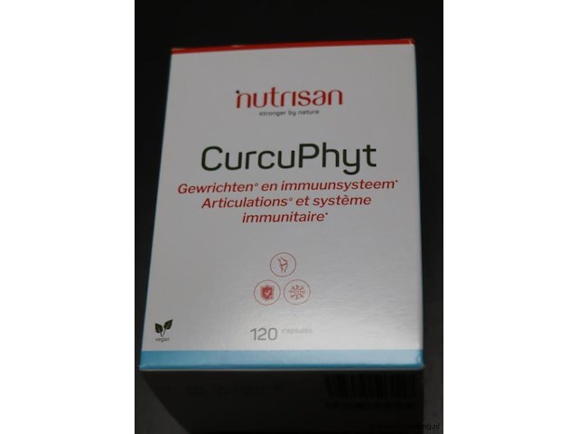 Nutrisan curcuphyt - 2 potten á 120 capsules - afbeelding 2 van  4