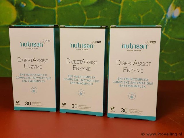 Nutrisan voedingsupplementen, diverse soorten o.a. digestassist enzyme, nutrivit d3 & nutri-essentials - afbeelding 6 van  13