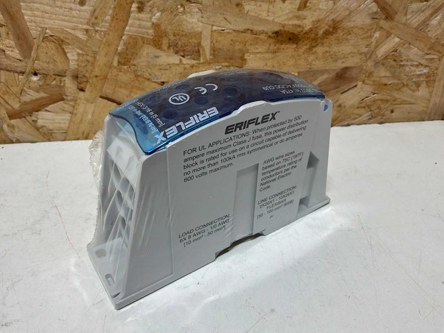 Nvent eriflex enkelpolig verdeelblok (10x) - afbeelding 3 van  6