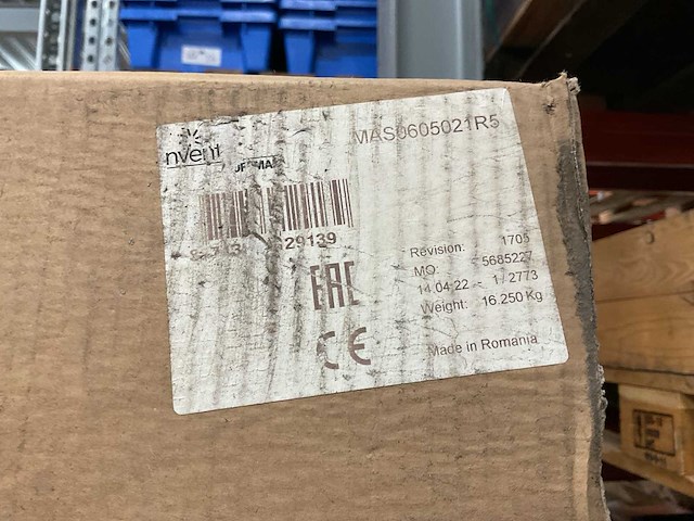 Nvent hoffman mas 0605021r5 schakelkast (leeg) - afbeelding 3 van  3