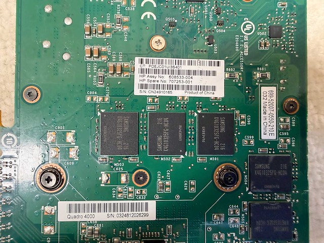 Nvidia - quadro 4000 - 2gb / gddr5 / workstation videokaart - afbeelding 8 van  9