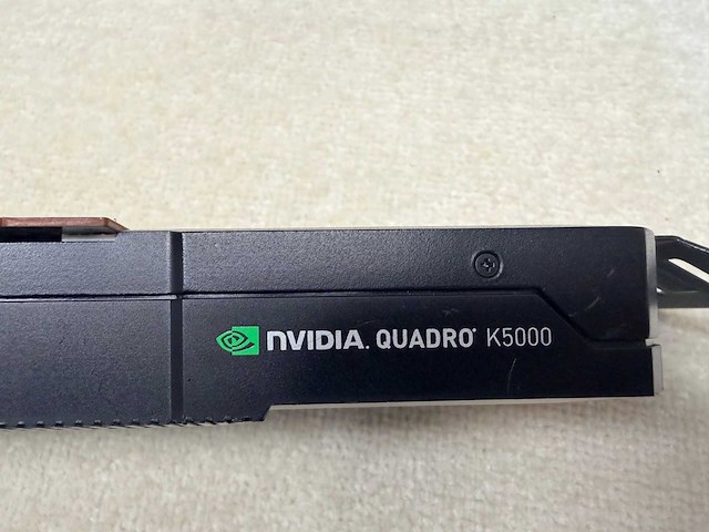 Nvidia - quadro k5000 - 4gb / gddr5 / workstation videokaart - afbeelding 10 van  12