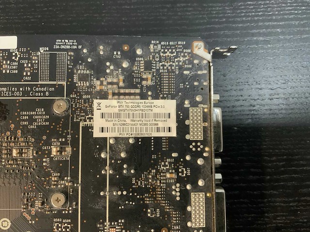 Nvidia geforce gtx 750 computeronderdeel - afbeelding 4 van  8