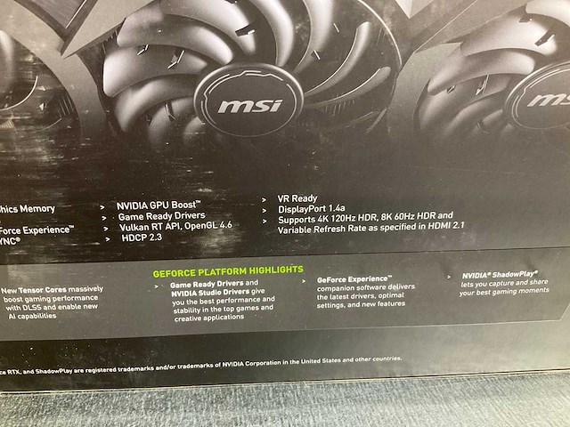 Nvidia geforce rtx 3070ti videokaart - afbeelding 4 van  5