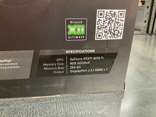 Nvidia geforce rtx 3070ti videokaart - afbeelding 5 van  5