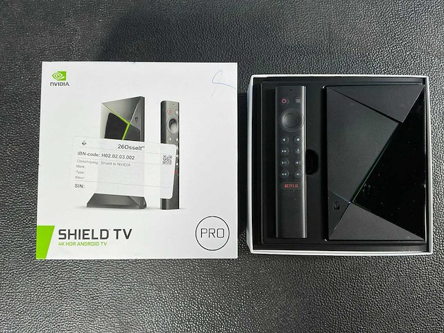Nvidia p2897 shield tv pro 4k hdr android mediaspeler - afbeelding 1 van  4