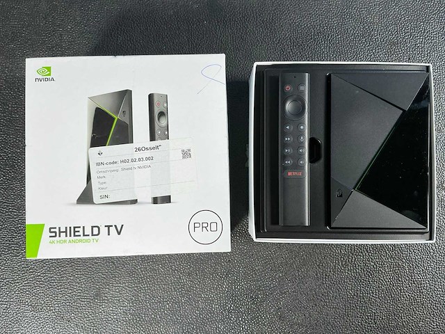 Nvidia p2897 shield tv pro 4k hdr android mediaspeler - afbeelding 1 van  4