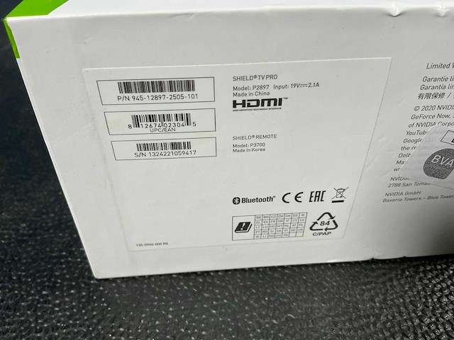 Nvidia p2897 shield tv pro 4k hdr android mediaspeler - afbeelding 4 van  4