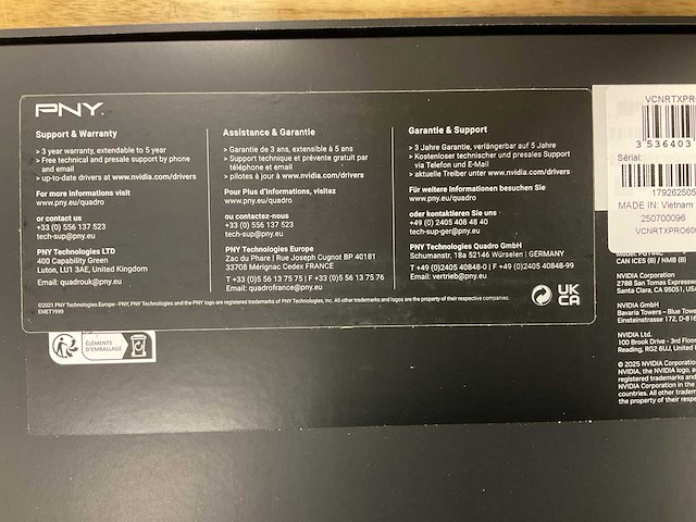 Nvidia rtx pro 6000 blackwell - afbeelding 3 van  6