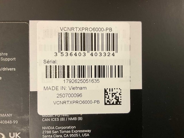 Nvidia rtx pro 6000 blackwell - afbeelding 4 van  6