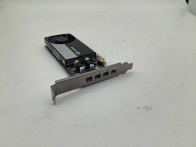 Nvidia t400 4gb 4 x displayport 04g-8jh computeronderdeel - afbeelding 2 van  5