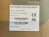 Nvr4208 netwerk video recorder 8p-4k - afbeelding 2 van  4