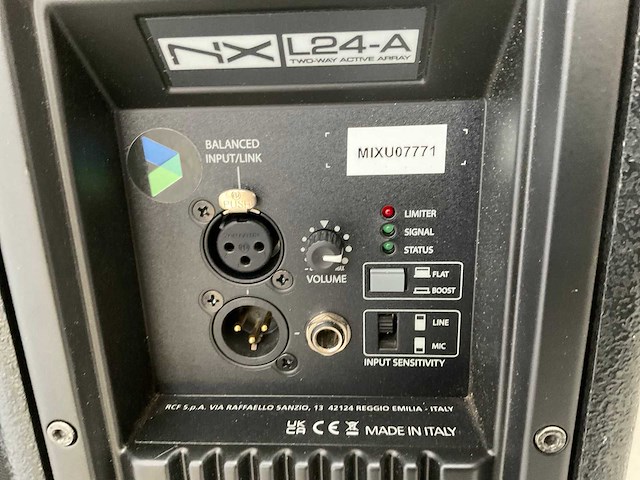Nxl 24-a speaker (2x) - afbeelding 4 van  6