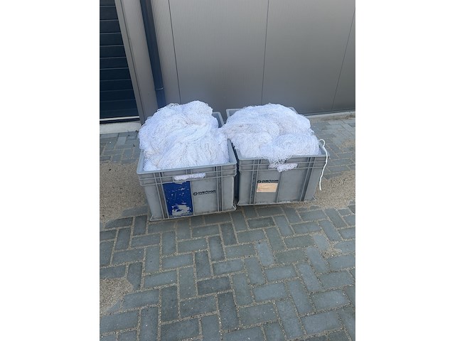 Nylon netwerk, nylon, wit - afbeelding 1 van  2