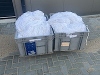 Nylon netwerk, nylon, wit - afbeelding 1 van  2