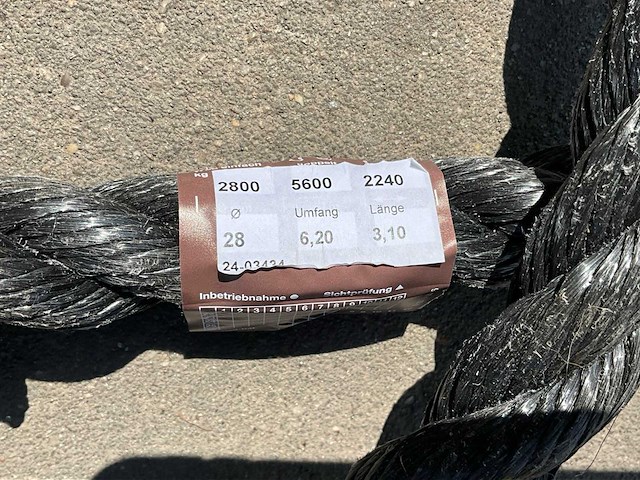 Nylon rondstrop 3,10 meter (62x) - afbeelding 4 van  4