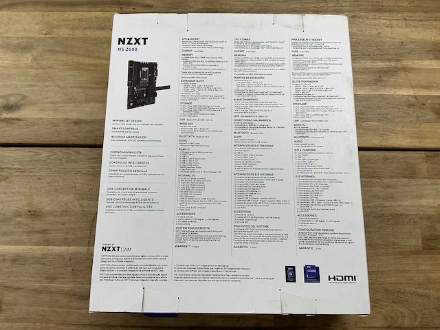 Nzxt n5 z690 intel atx motherboard - afbeelding 3 van  3