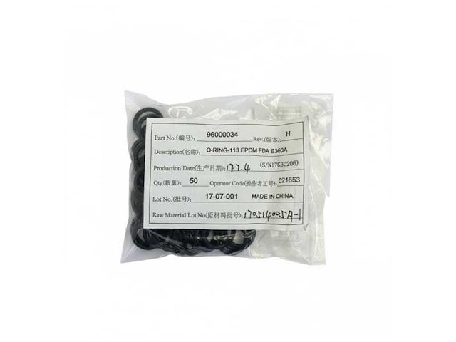 O-ring 113 epdm fda - marine seal - afbeelding 1 van  4
