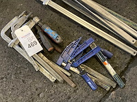 O.a. bessey, gopart lijmtangen (8x) - afbeelding 1 van  5