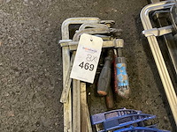 O.a. bessey, gopart lijmtangen (8x) - afbeelding 4 van  5