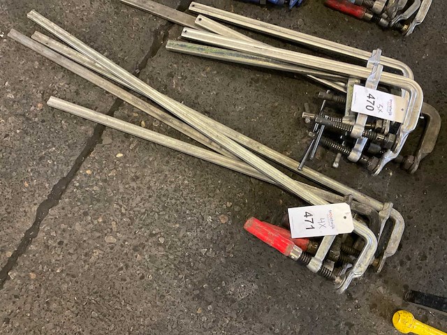 O.a. bessey lijmtangen (4x) - afbeelding 1 van  3