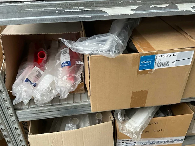 Oa bezems, div soorten vikan wissers, doodlebugs, etc partij schoonmaak artikelen - afbeelding 4 van  26
