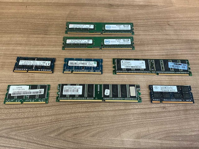 O.a. dell, ramaxel, infineon, hynix | geheugenmodules - afbeelding 1 van  9