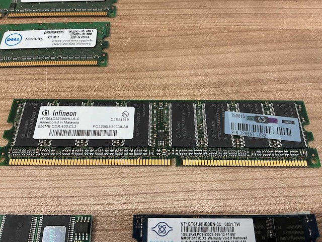 O.a. dell, ramaxel, infineon, hynix | geheugenmodules - afbeelding 3 van  9