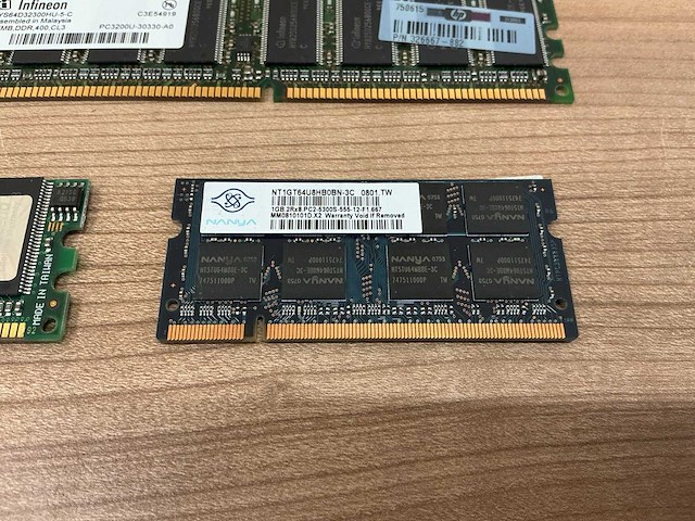 O.a. dell, ramaxel, infineon, hynix | geheugenmodules - afbeelding 4 van  9