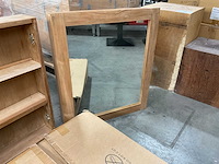 O.a. djati spiegels, douchedeur - afbeelding 1 van  8