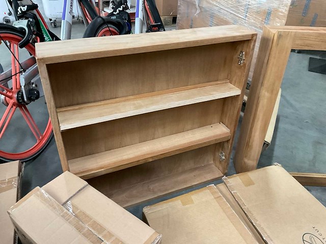 O.a. djati spiegels, douchedeur - afbeelding 2 van  8