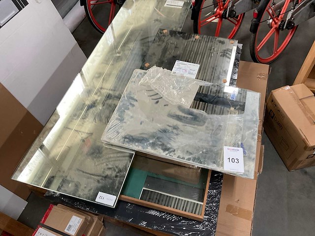 O.a. djati spiegels, douchedeur - afbeelding 6 van  8