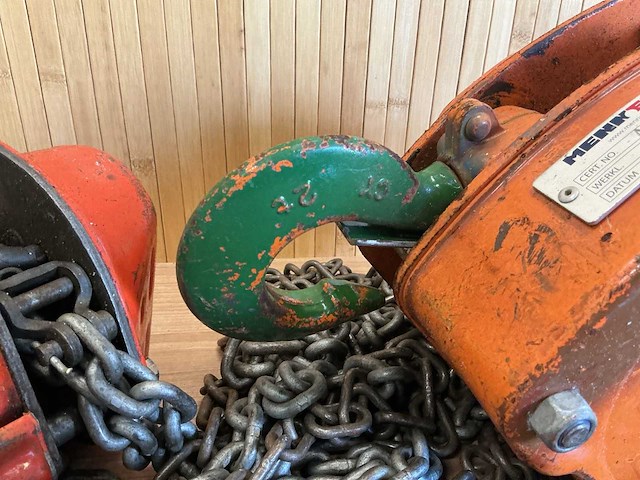 O.a. mennens hijskettingtakel (2x) - afbeelding 2 van  8