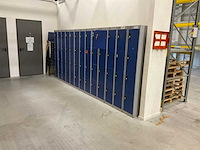 O.a. overtoom 4-deurs lockerkast - afbeelding 2 van  8
