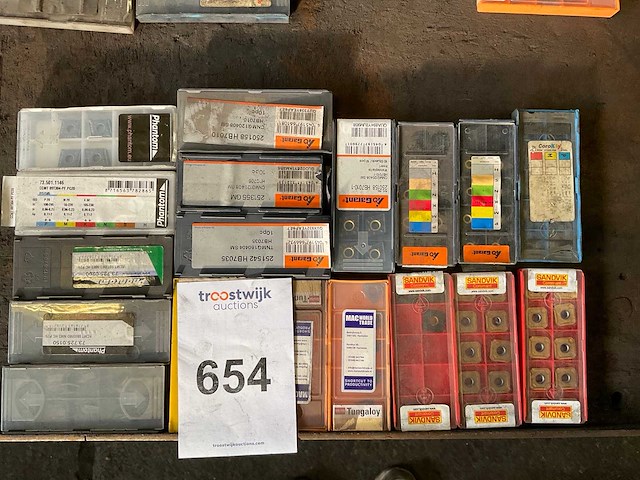 O.a sandvik snijplaten (18x) - afbeelding 1 van  4