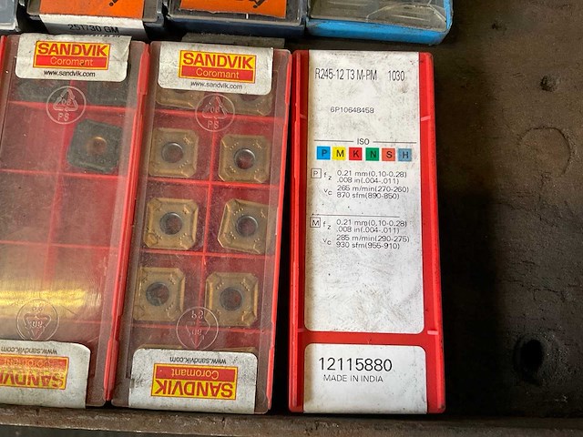 O.a sandvik snijplaten (18x) - afbeelding 3 van  4