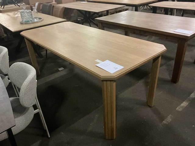 Oak eetkamertafel 200cm - afbeelding 1 van  4