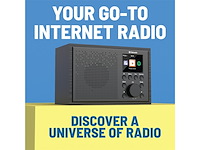 Oakcastle internet radio wifi, spotify connect, bluetooth, alarma dual - afbeelding 2 van  4